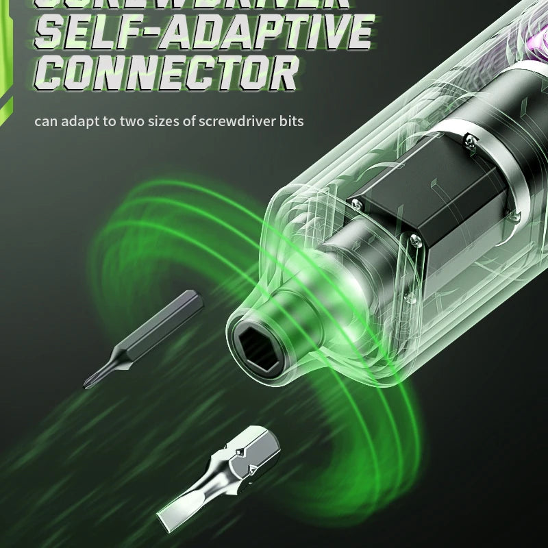 Effortless precision, unparalleled performance. This electric screwdriver set is the ultimate tool for any repair job. 🚀