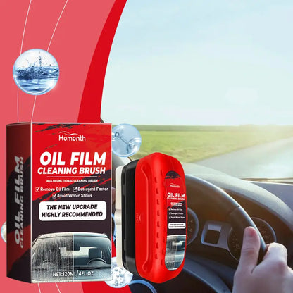 Homonth Oil Film Cleaning Brush for Vehicle Windows and Mirrors