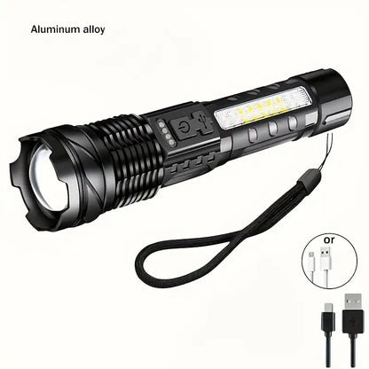 Super Powerful Rechargeable Torch Flood Light