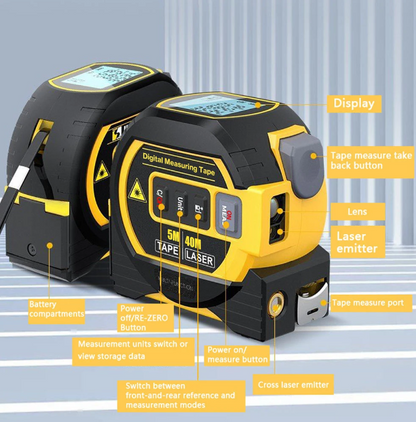 Measure Digital Measuring Laser Tape