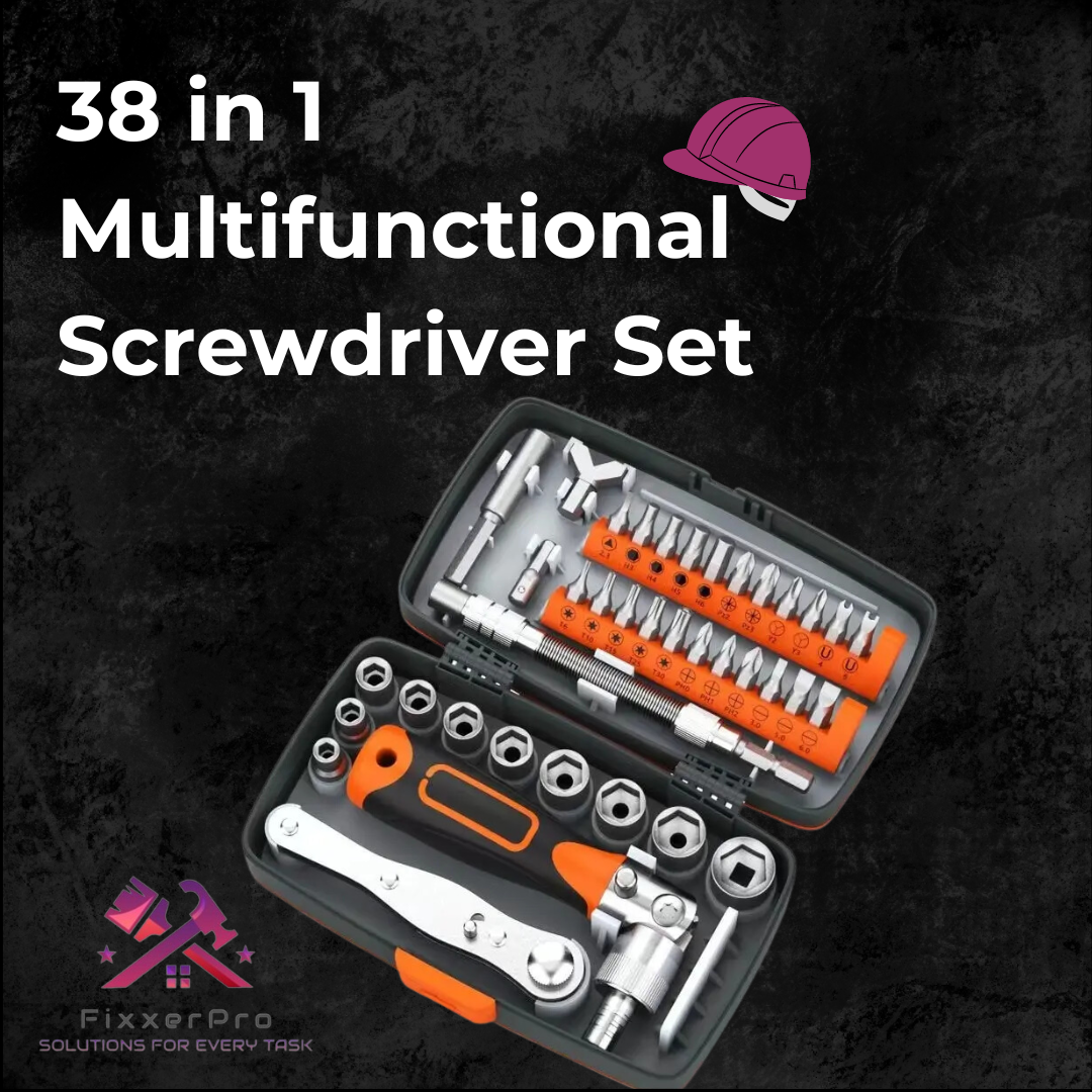 38 in 1 Multifunctional Screwdriver Set